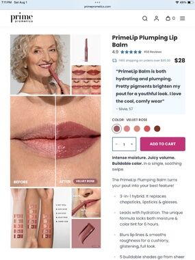 Prime Lip Plumping Lip Balm
